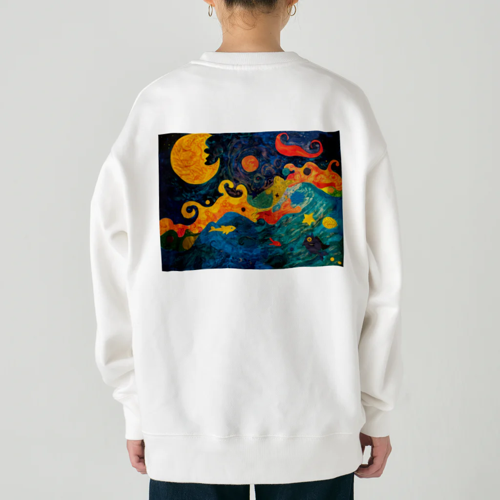 AQUAMETAVERSEのゲンノ夢　　NON13 Heavyweight Crew Neck Sweatshirt