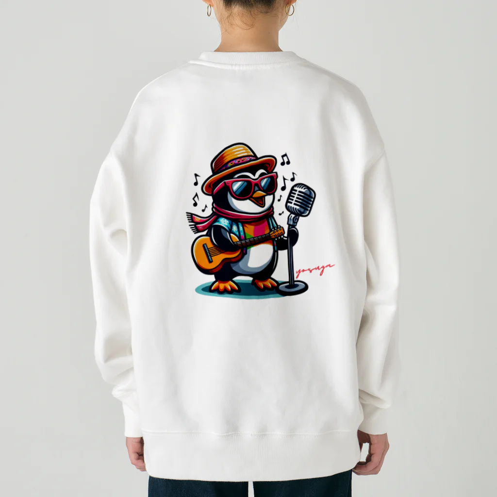 yosuga-aの陽気なペンギン Heavyweight Crew Neck Sweatshirt