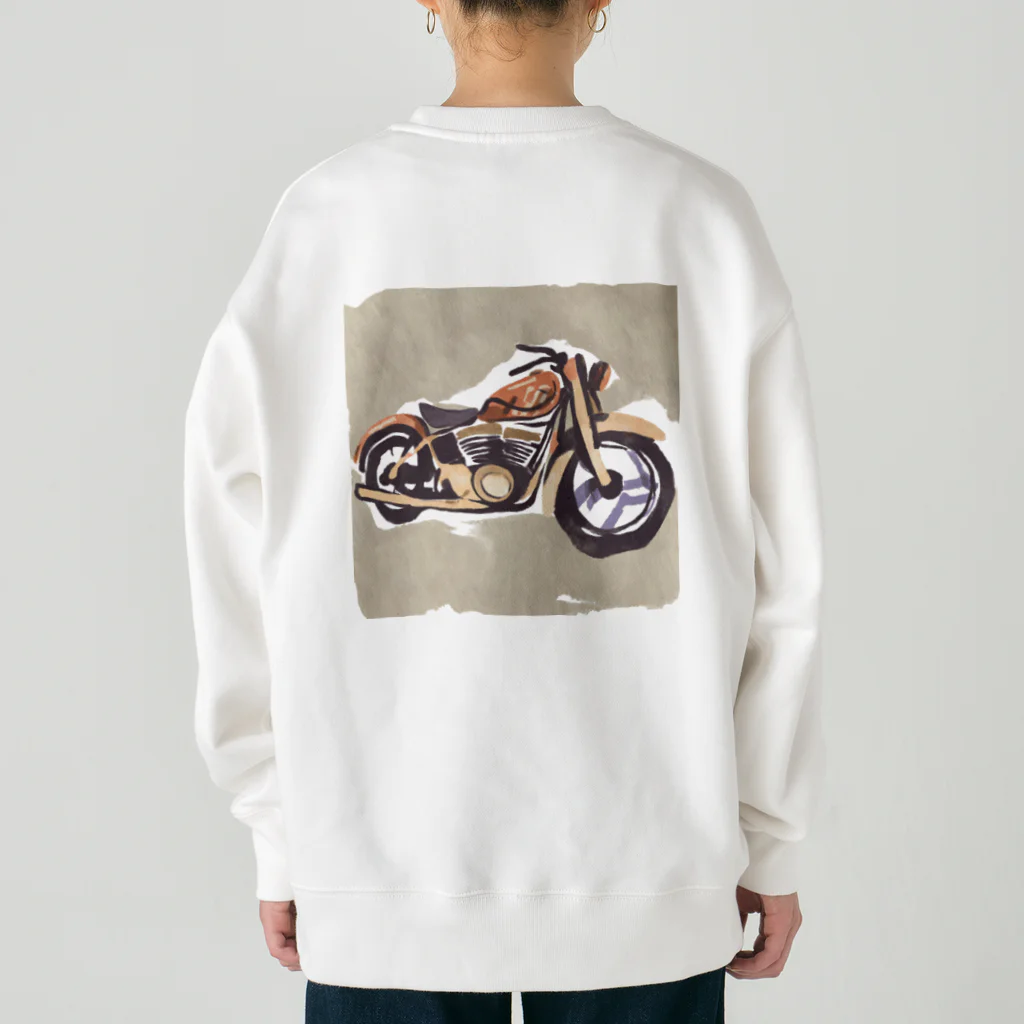 TILUのMotorcycle Heavyweight Crew Neck Sweatshirt