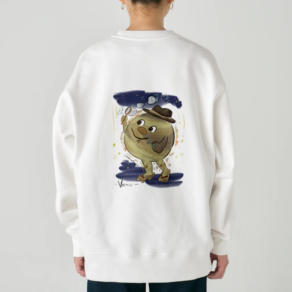 さとうです(イラスト)の金星くん Heavyweight Crew Neck Sweatshirt