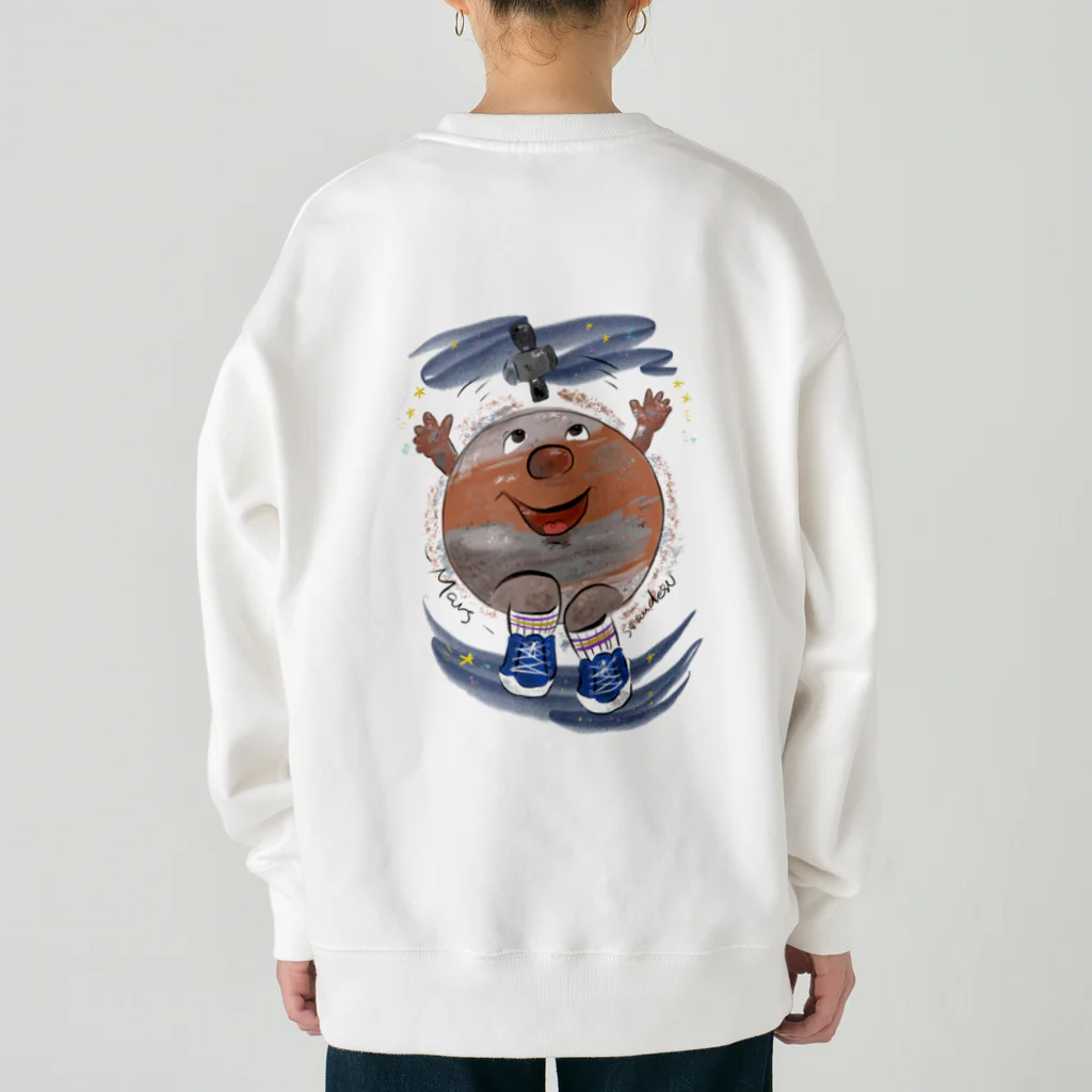 さとうです(イラスト)の火星くん Heavyweight Crew Neck Sweatshirt