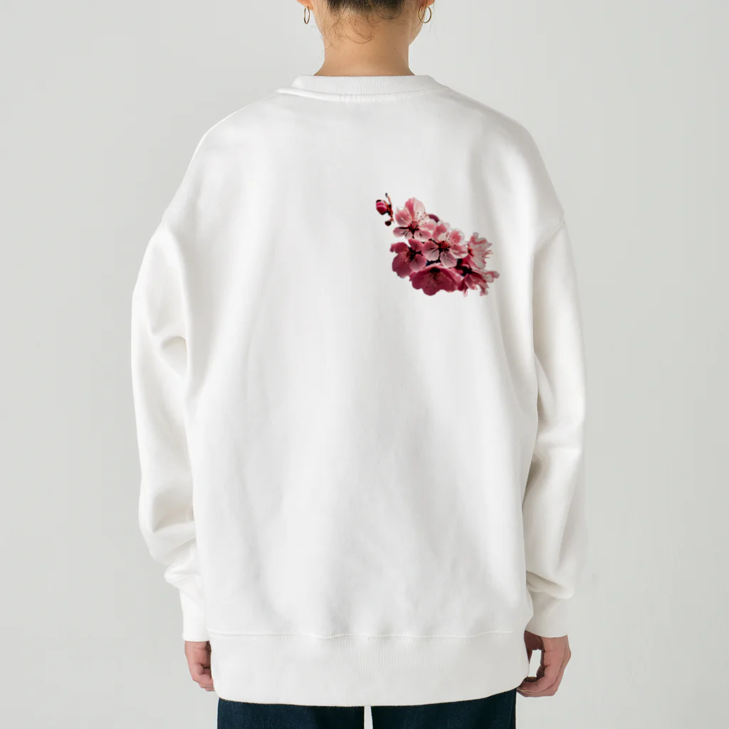 BONNAGOの桜 Heavyweight Crew Neck Sweatshirt