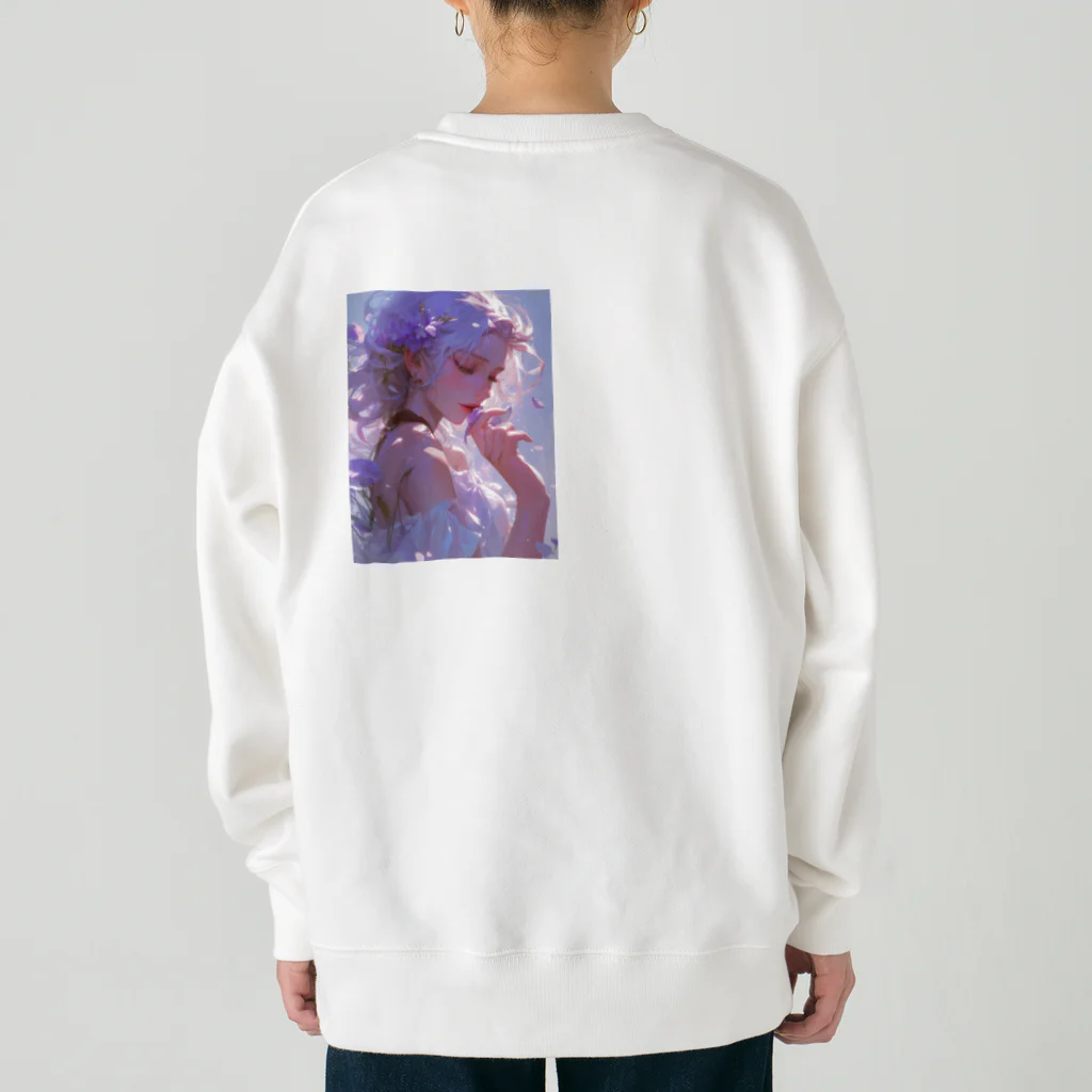 AQUAMETAVERSEの花の香りに囲まれて　ラフルール　1859 Heavyweight Crew Neck Sweatshirt