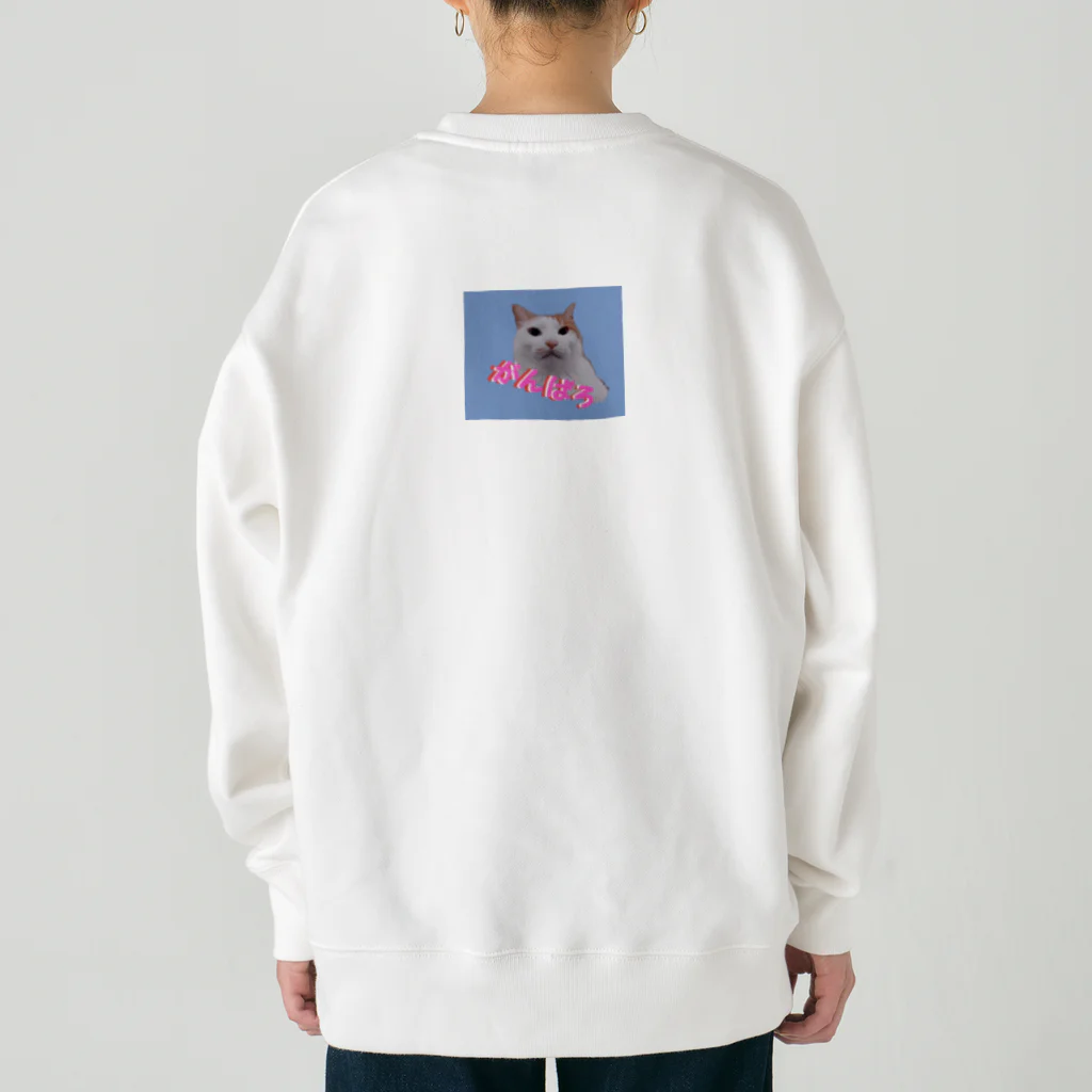 保護ねこねっこ倶楽部のスピードスターにゃんこ Heavyweight Crew Neck Sweatshirt