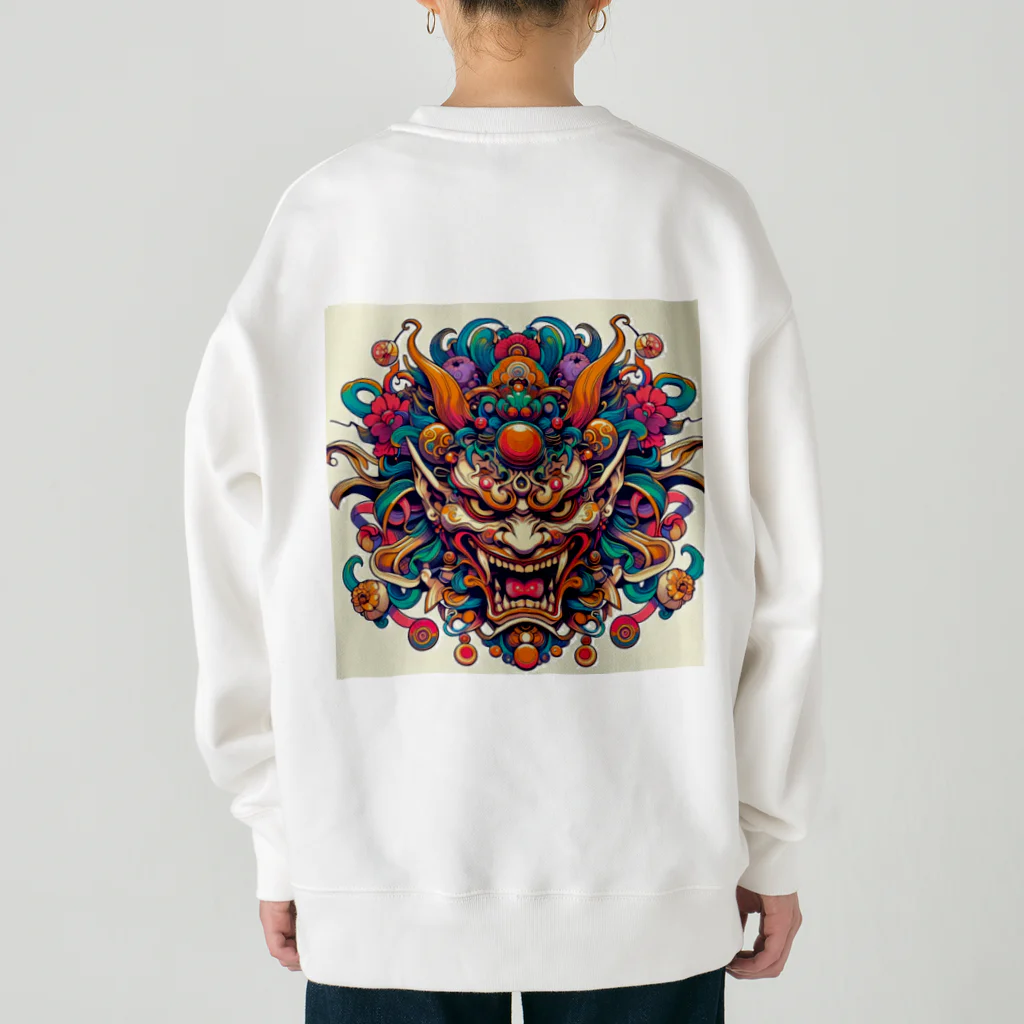 アズールソリューションズの光の神 ヒカリガミ Heavyweight Crew Neck Sweatshirt