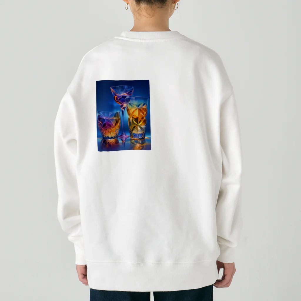 AQUAMETAVERSEの豪華なバカラのグラス　ラフルール　1859 Heavyweight Crew Neck Sweatshirt