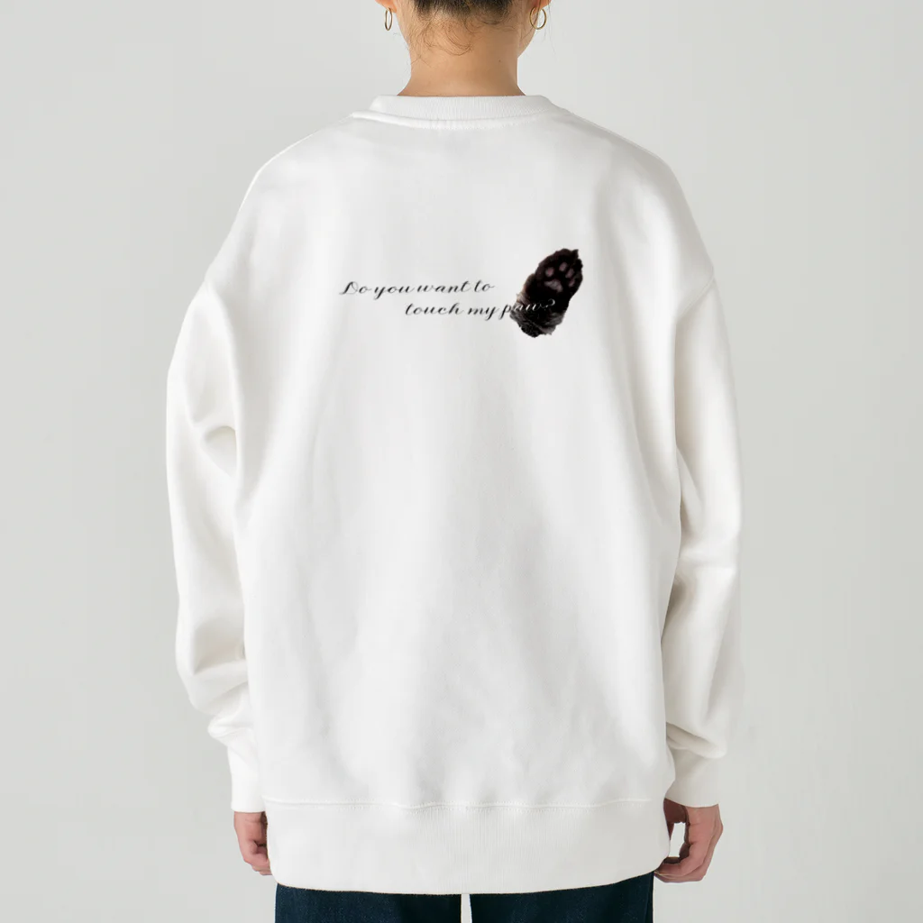 そぼろのプリント屋さんのメロディック・キャット・リボン・コレクション Heavyweight Crew Neck Sweatshirt