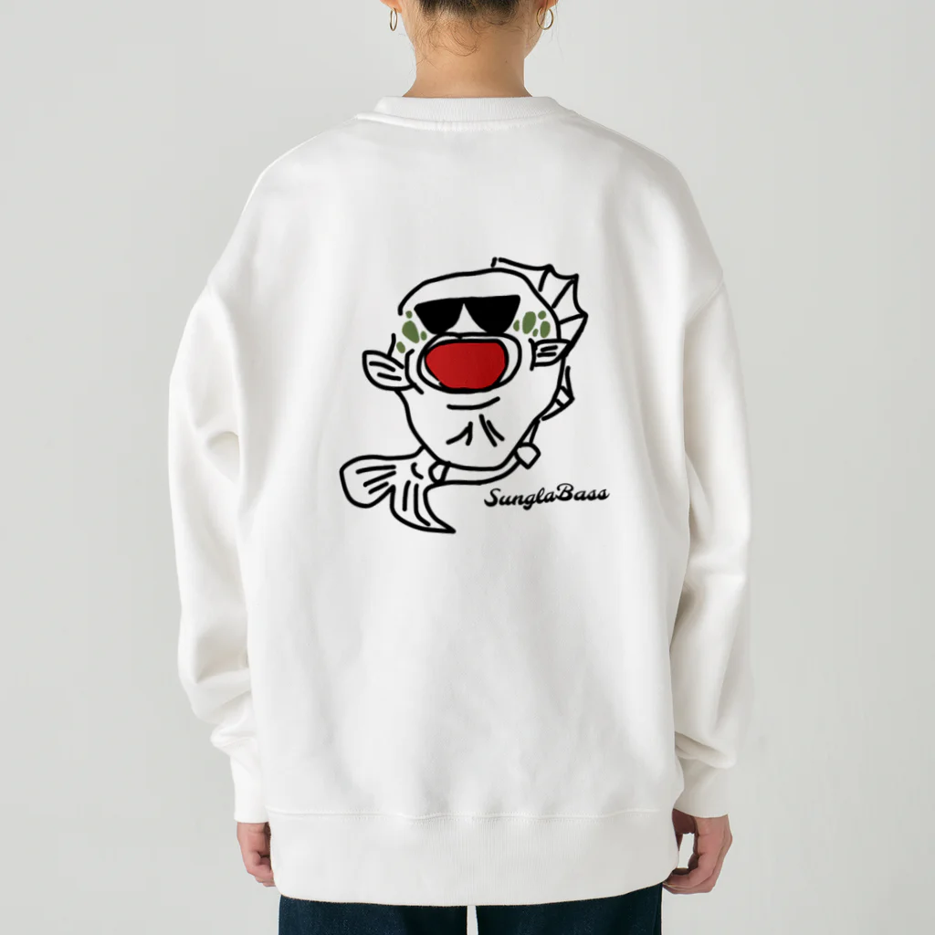 comaoのブラックバス　サングラバス Heavyweight Crew Neck Sweatshirt