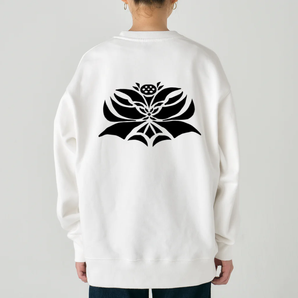 柄木つねの蓮 Heavyweight Crew Neck Sweatshirt