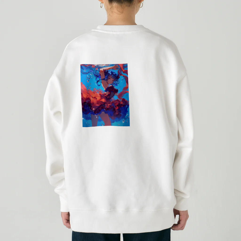 AQUAMETAVERSEの海の中の美ボディ　ラフルール　1859 Heavyweight Crew Neck Sweatshirt