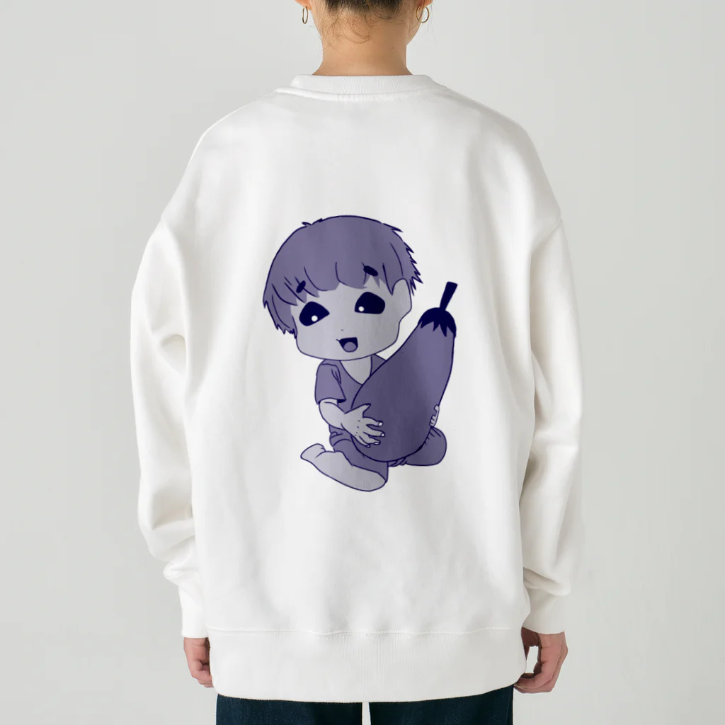 ずさのなすおくん Heavyweight Crew Neck Sweatshirt