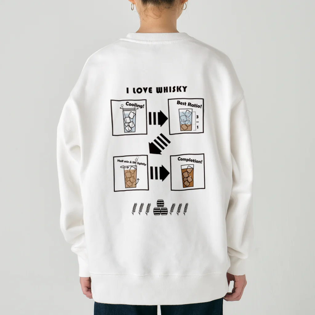 I LOVE【WHISKEY】SHOPのI LOVE WHISKEY-06 Heavyweight Crew Neck Sweatshirt