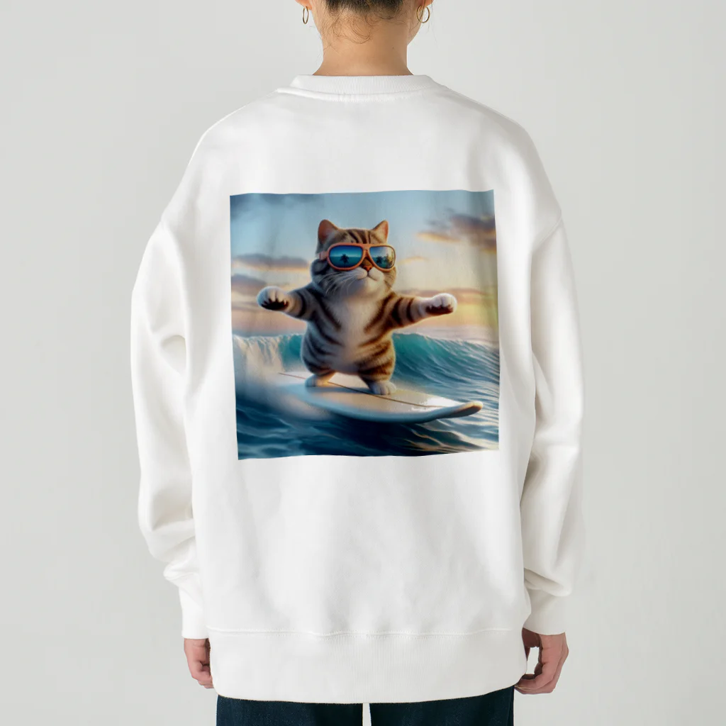 Creation CATの波乗りCAT Heavyweight Crew Neck Sweatshirt