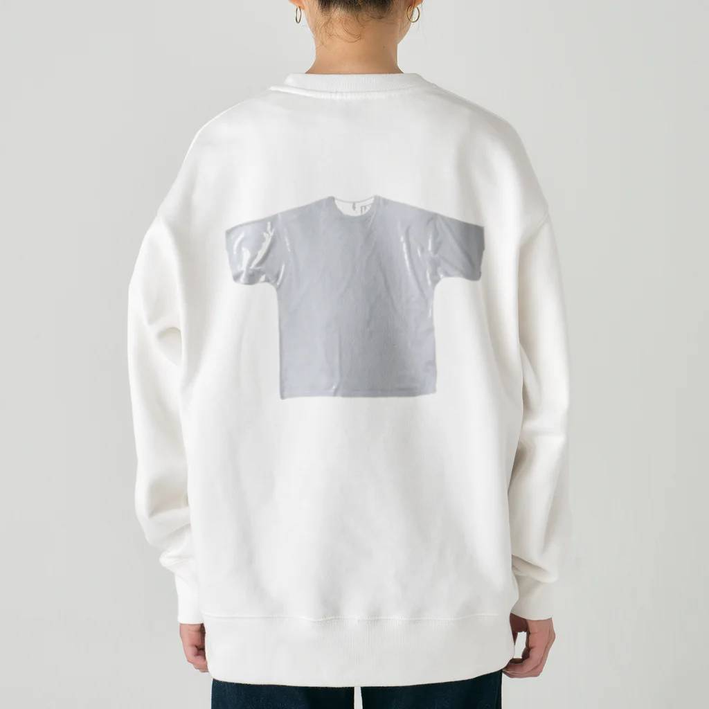 IMABURAIのFresh baby light blue T-shirt Heavyweight Crew Neck Sweatshirt