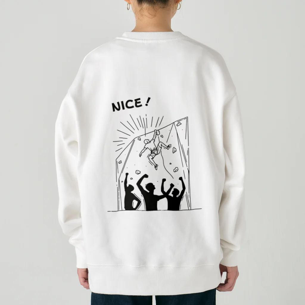 BORUMI┃ボルミーのNICE! Heavyweight Crew Neck Sweatshirt