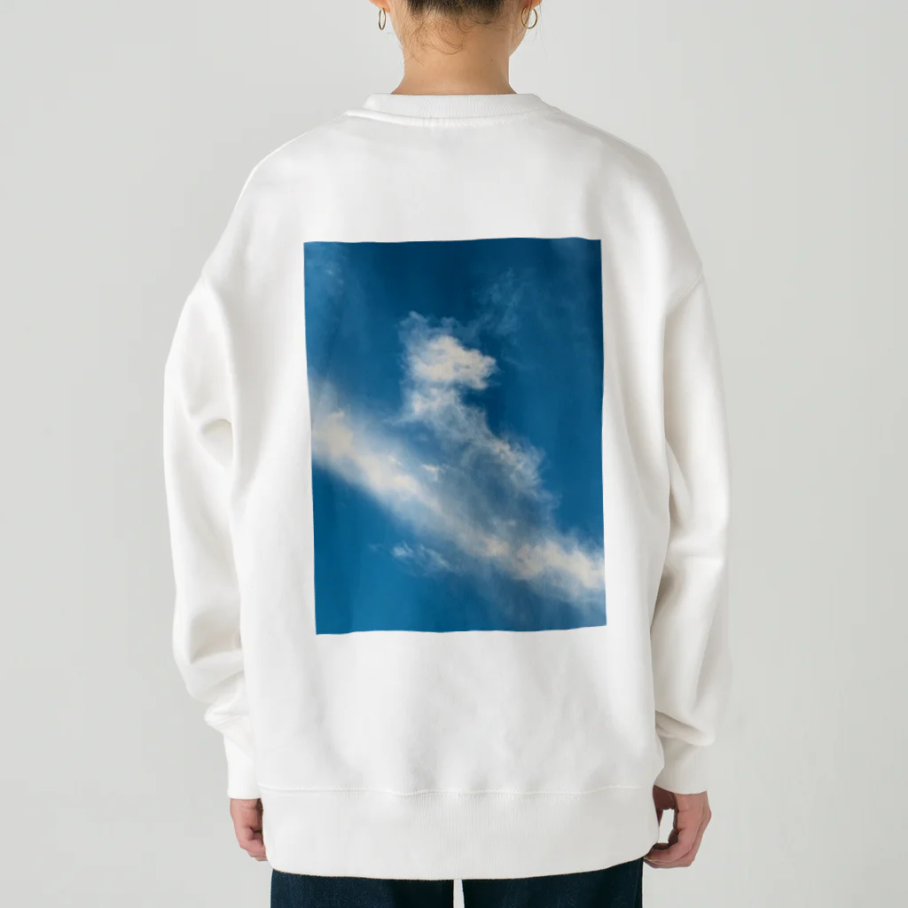 IMABURAIのClimbing the clouds Heavyweight Crew Neck Sweatshirt