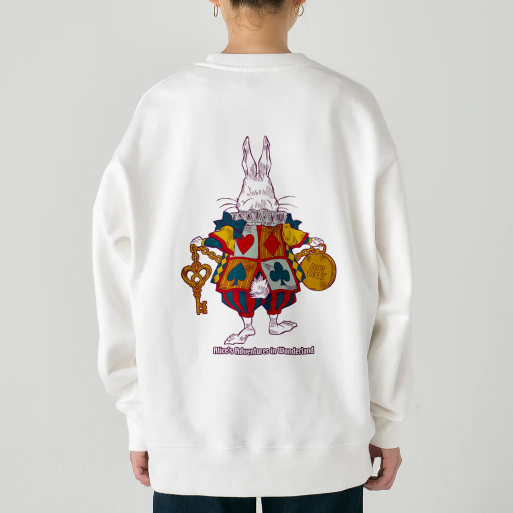 中島みなみのAlice White Rabbit アリスの白ウサギ Heavyweight Crew Neck Sweatshirt