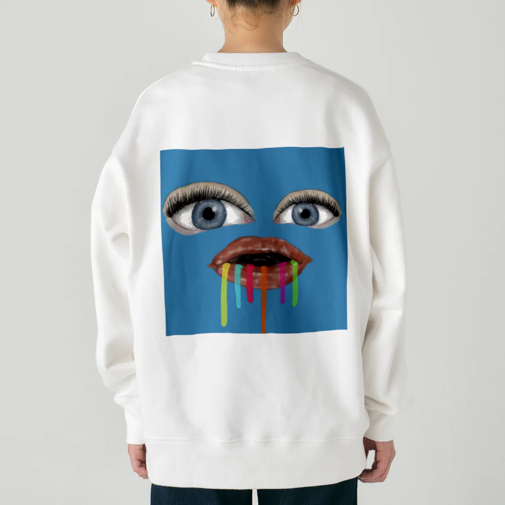 押付美術館のじゅるる Heavyweight Crew Neck Sweatshirt