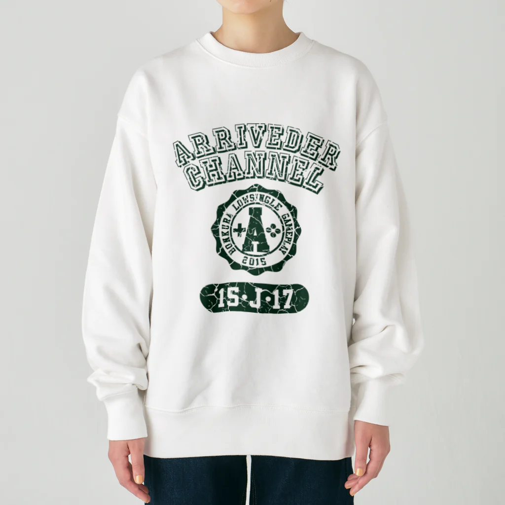 アリーヴェデルチャンネルSHOPのA COLLEGE2 Heavyweight Crew Neck Sweatshirt