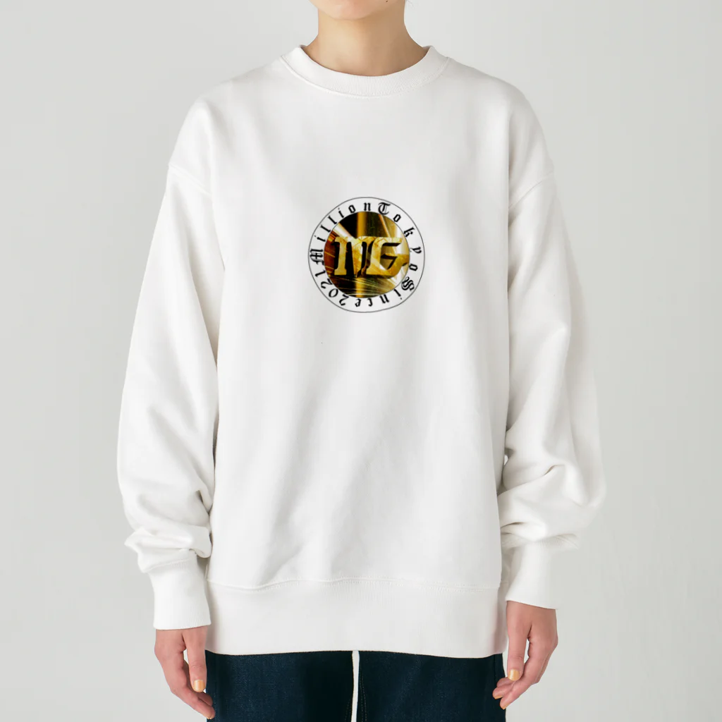 MillionGoldのmilliongold 公式グッズ Heavyweight Crew Neck Sweatshirt