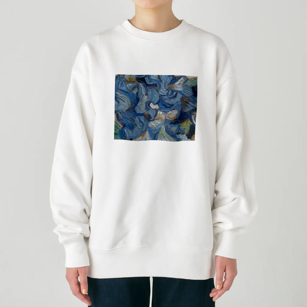 EXPLOSIONのゴッホの『アイリス』より。 Heavyweight Crew Neck Sweatshirt