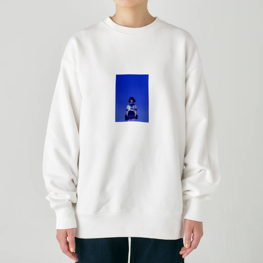 青江鍛錬道場のBlue Blue 01 Heavyweight Crew Neck Sweatshirt