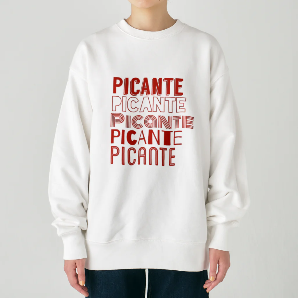 PicanteのPicante rojo Heavyweight Crew Neck Sweatshirt