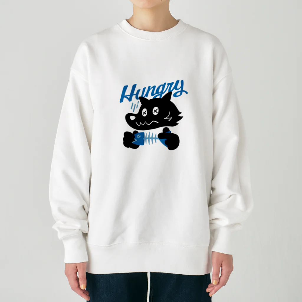 kocoon（コクーン）の空腹ハングリー犬 Heavyweight Crew Neck Sweatshirt