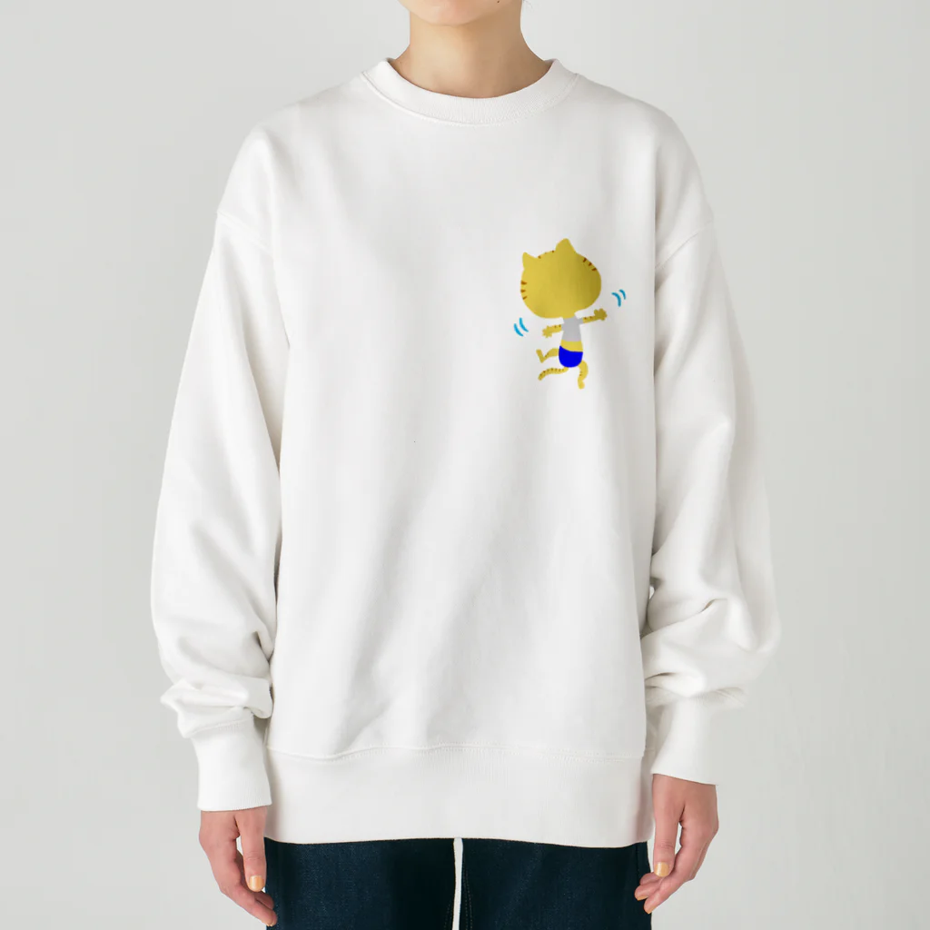 kayoko-Aのねこくんとダンス Heavyweight Crew Neck Sweatshirt