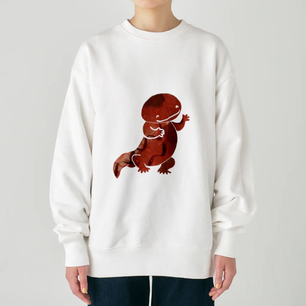 心の森ミュージアム　遊童館のはざ子 Heavyweight Crew Neck Sweatshirt