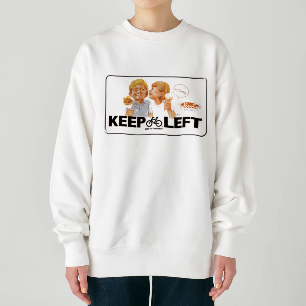 KEEP LEFT PROJECTのKEEP LEFT plenty's Heavyweight Crew Neck Sweatshirt