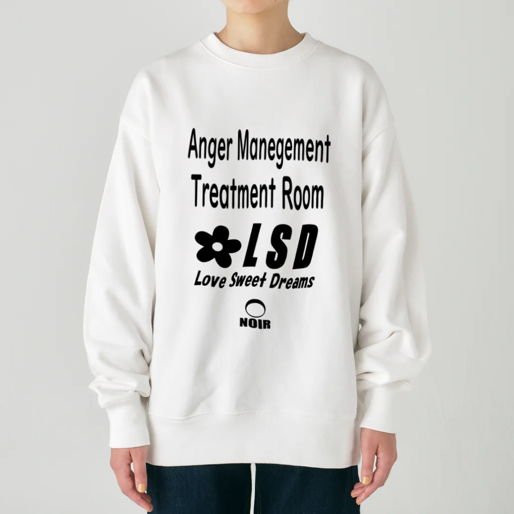 NOIR（ノアール）のAnger Treatment Room Heavyweight Crew Neck Sweatshirt