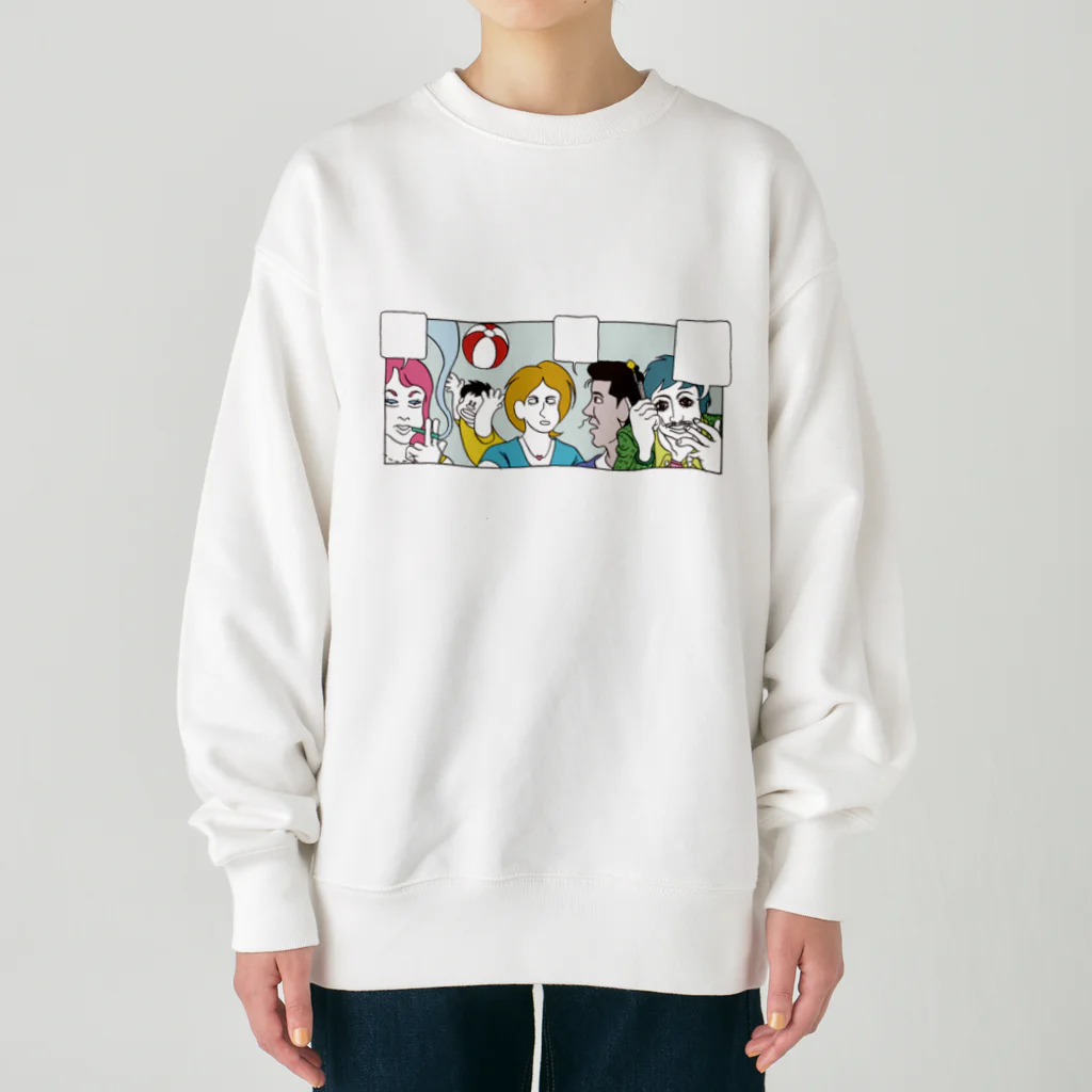 キャー！素敵の知らない人たち Heavyweight Crew Neck Sweatshirt