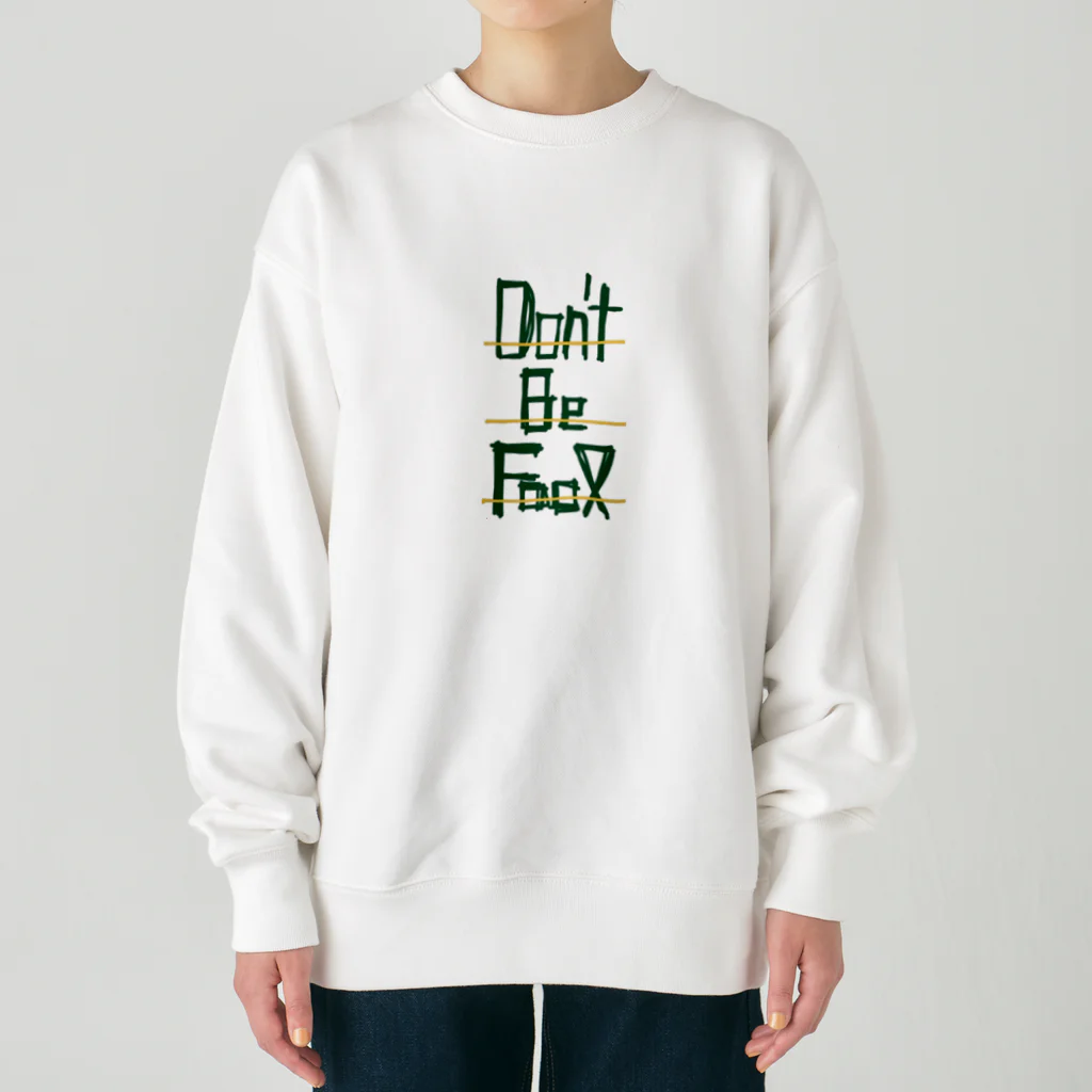 Don't Be FoolのDon't be fool  Heavyweight Crew Neck Sweatshirt