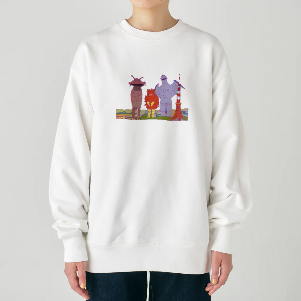 lupemacanudoのmonsters Heavyweight Crew Neck Sweatshirt