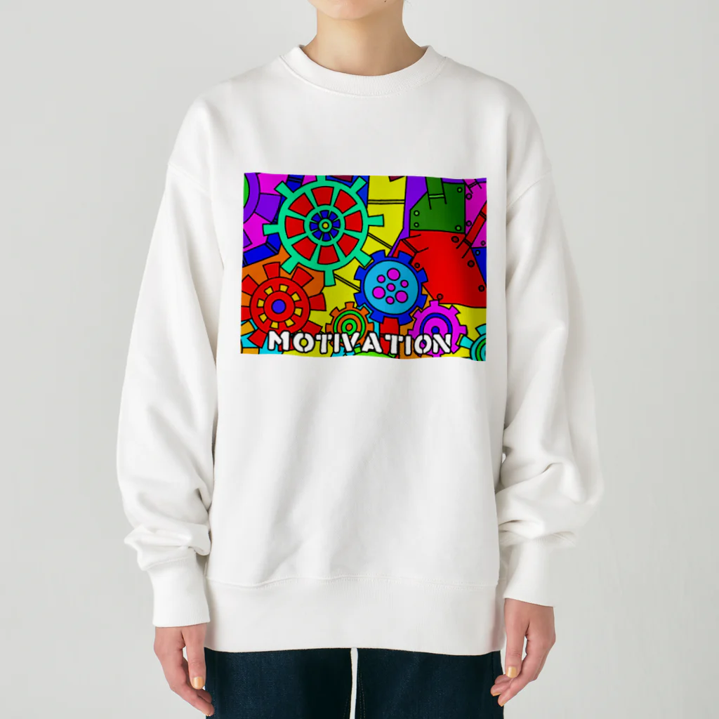 colorfunnyのMOTIVATION ヘビーウェイトスウェット