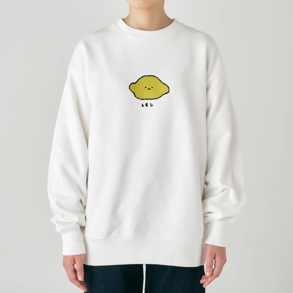 wuchan's shopの不服レモンちゃん Heavyweight Crew Neck Sweatshirt