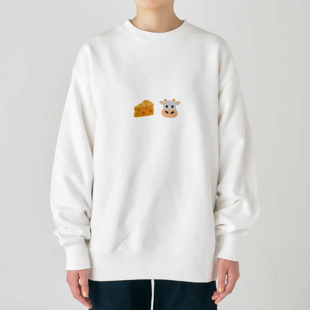 グラフィンのチー牛 Heavyweight Crew Neck Sweatshirt