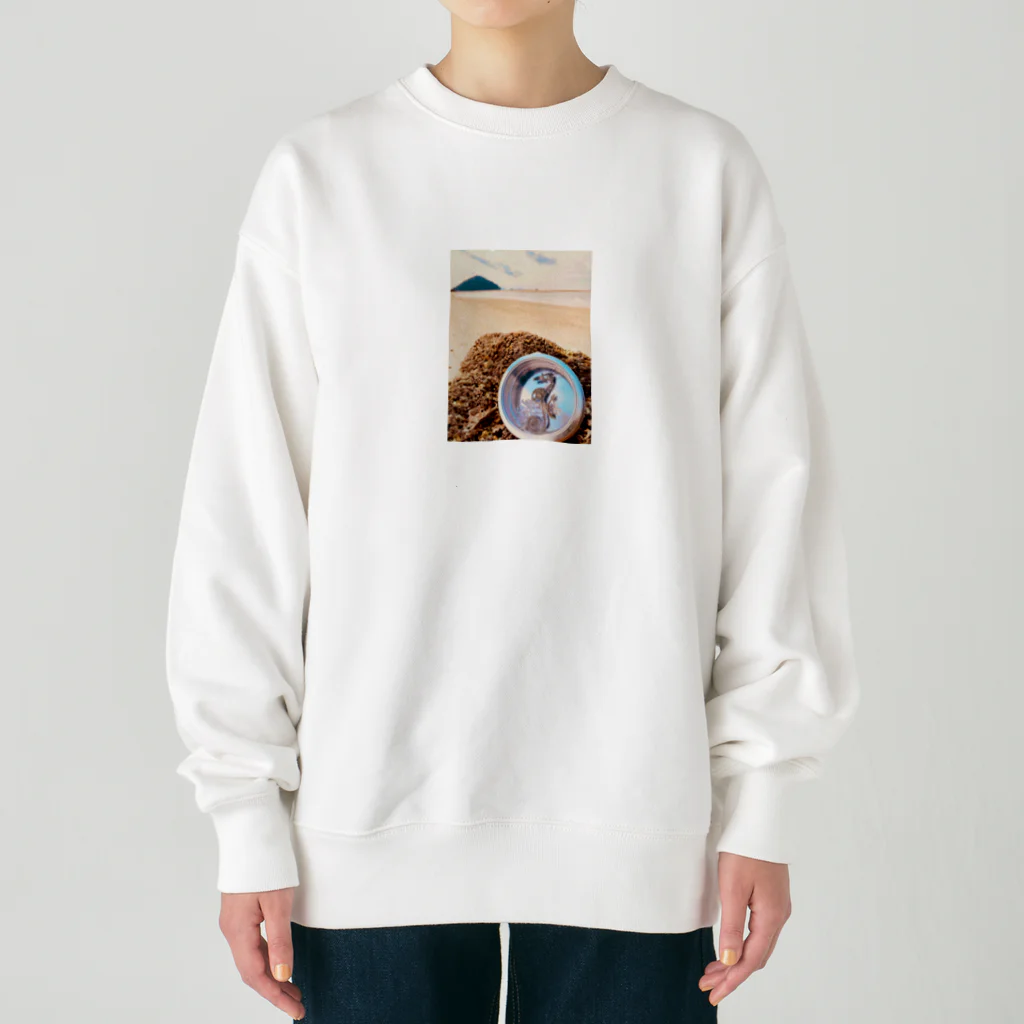 みぃ@新械生物の新械生物リュウグウノツカイ3 Heavyweight Crew Neck Sweatshirt