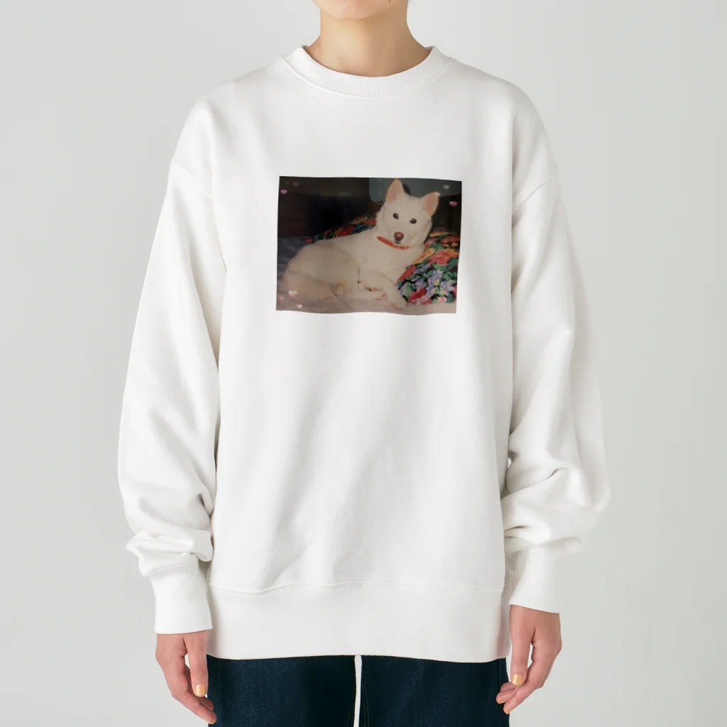 ♪mamashiro♪のリョク君 Heavyweight Crew Neck Sweatshirt