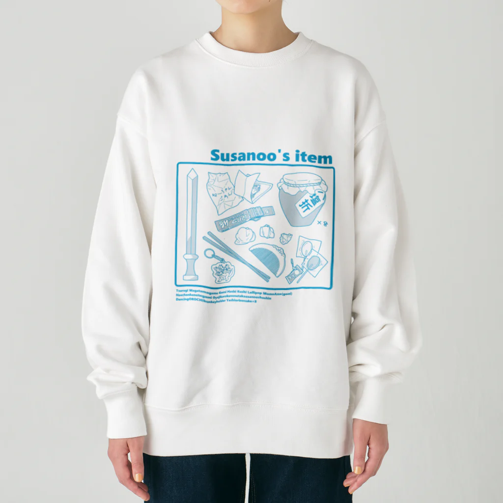 CHICHIZŌのSusanoo's item (水) Heavyweight Crew Neck Sweatshirt