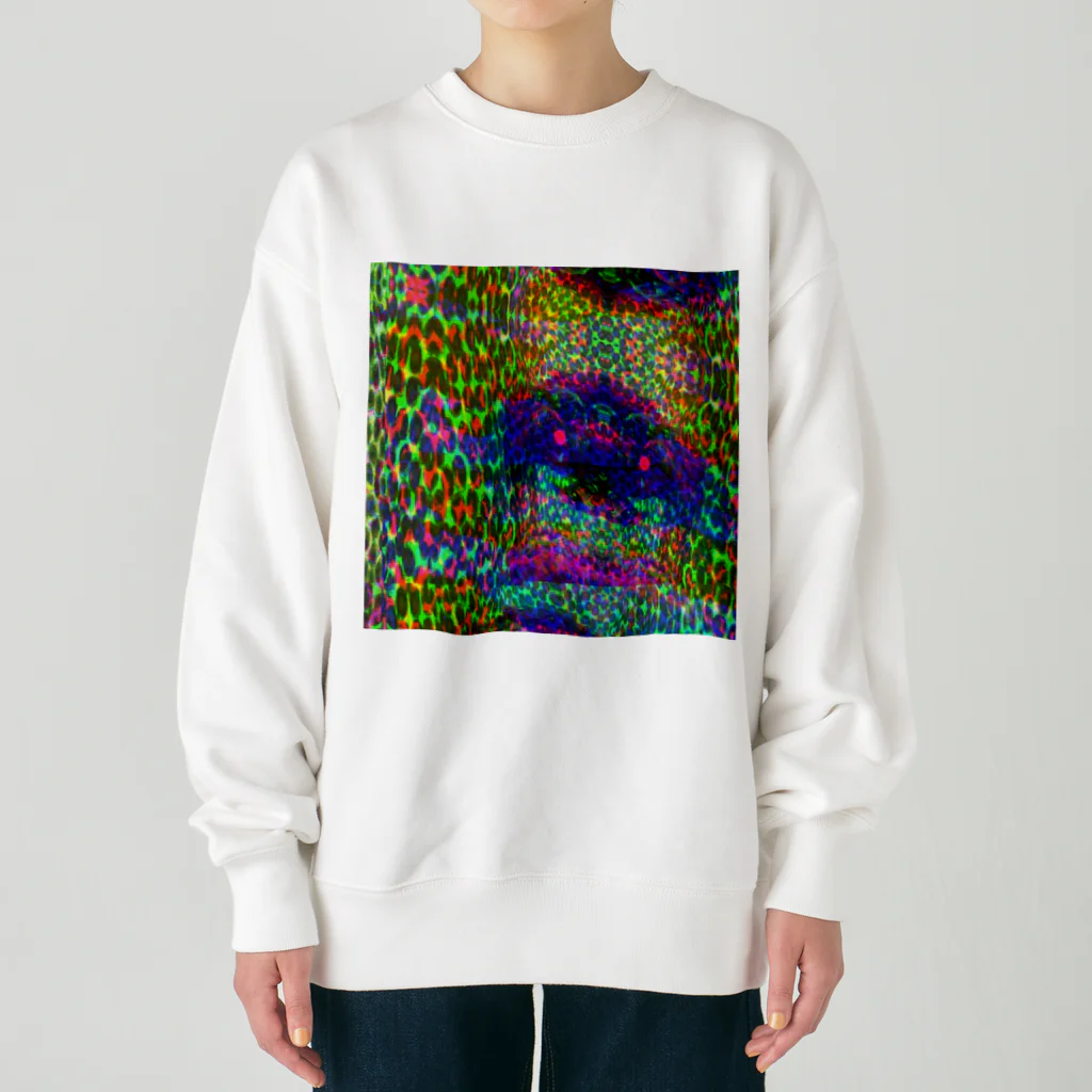 egg Artworks & the cocaine's pixの『∫αЙ†α₷₥α f4r sµ!c!de.』 Heavyweight Crew Neck Sweatshirt