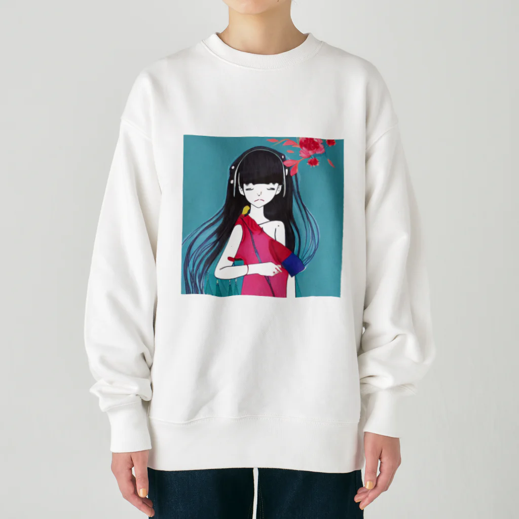 イラストTシャツ【ULTIMATE】のゆかりさん Heavyweight Crew Neck Sweatshirt