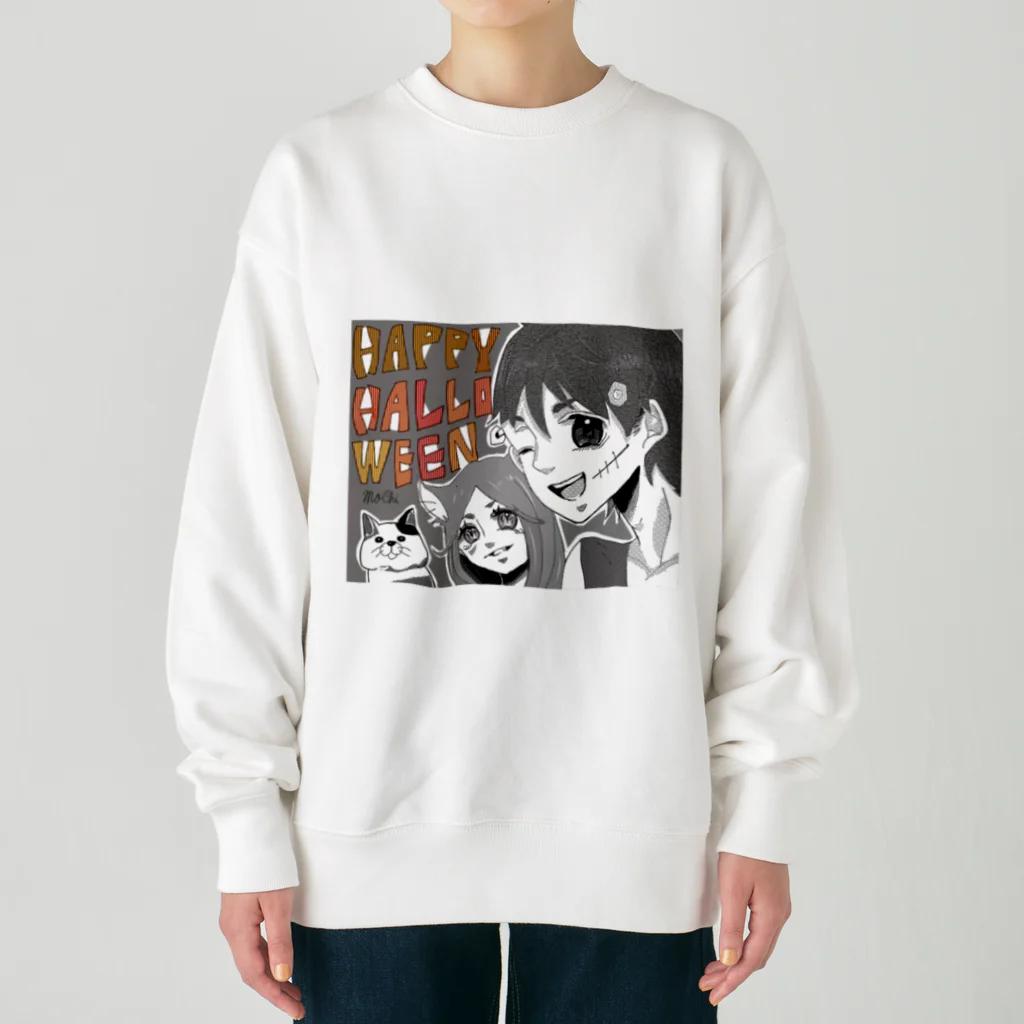 workselectのHELLOWEENアイテム Heavyweight Crew Neck Sweatshirt