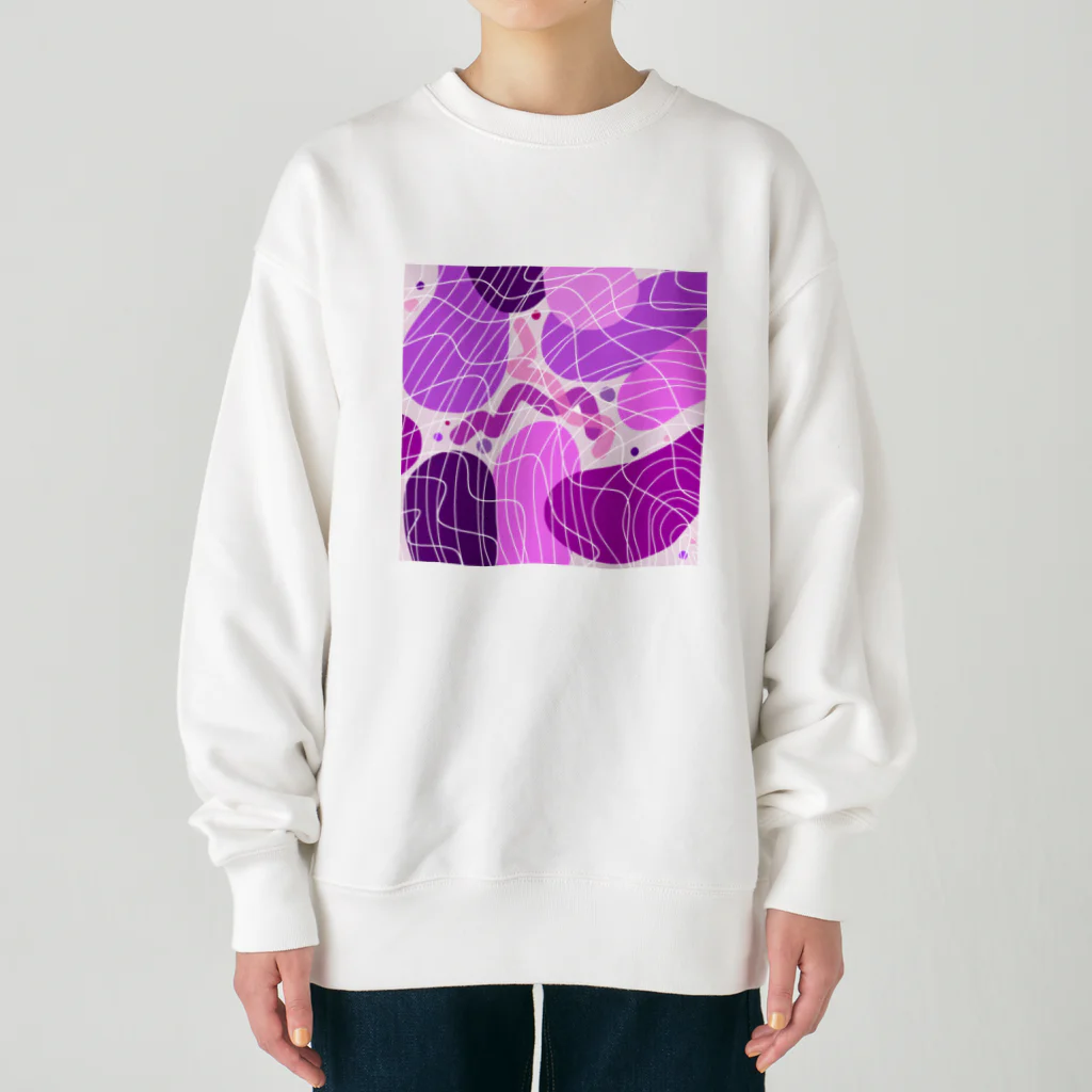 うにぽっぷこーんの焼き芋 Heavyweight Crew Neck Sweatshirt