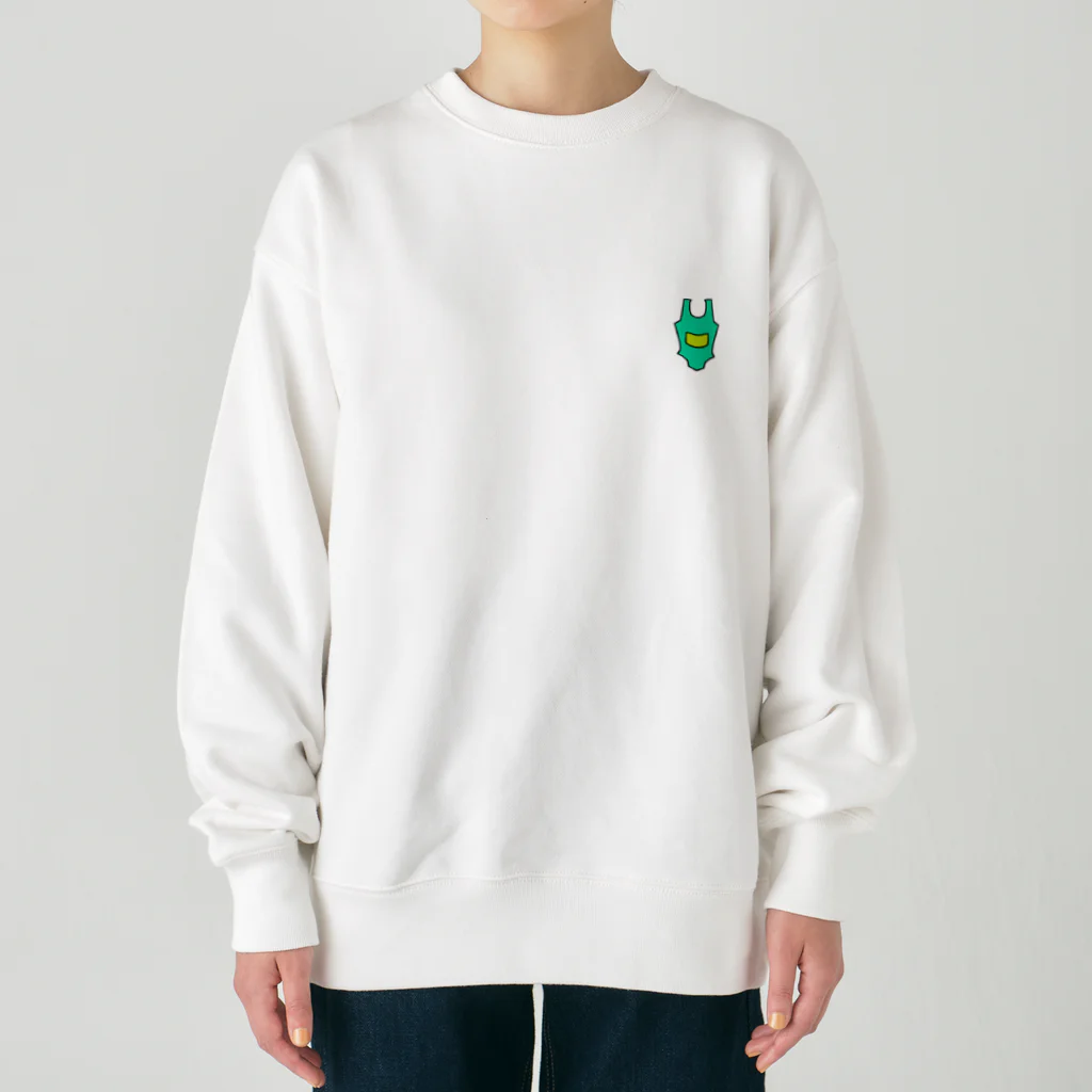 メスガキ製作所のスク水メスガキ Heavyweight Crew Neck Sweatshirt