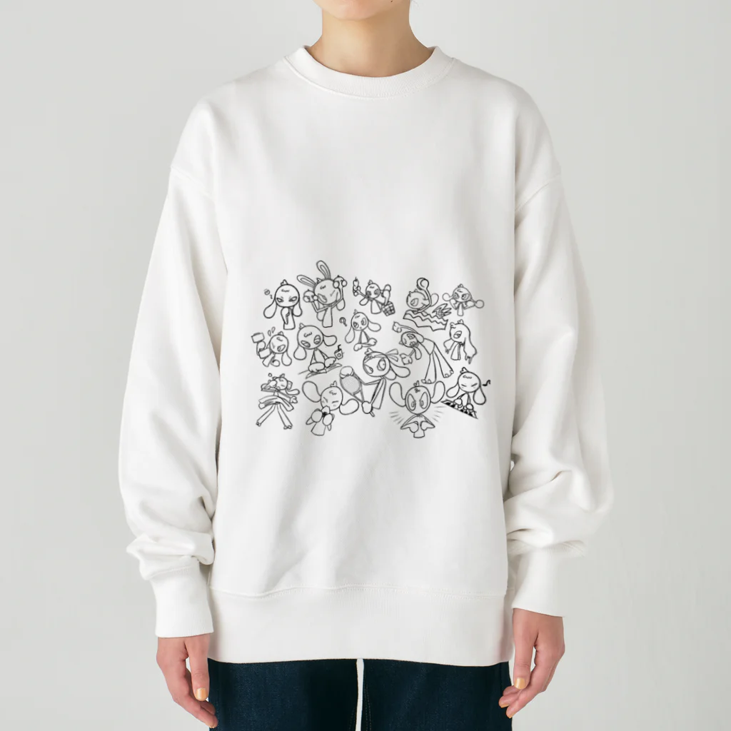 でてしらこ商店のVoxterつめ合わせ Heavyweight Crew Neck Sweatshirt