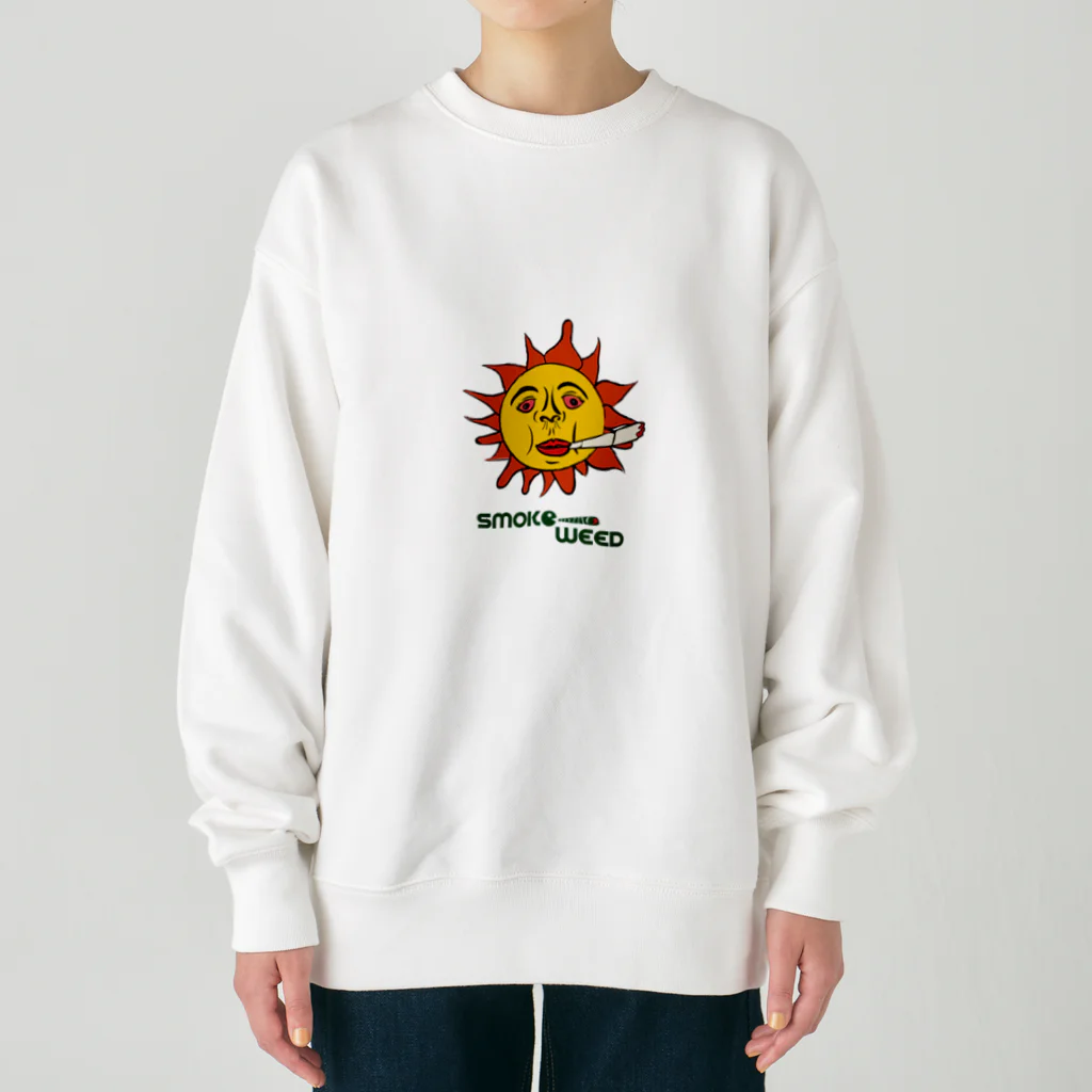 DUB.STONEのSmoke Weed Heavyweight Crew Neck Sweatshirt