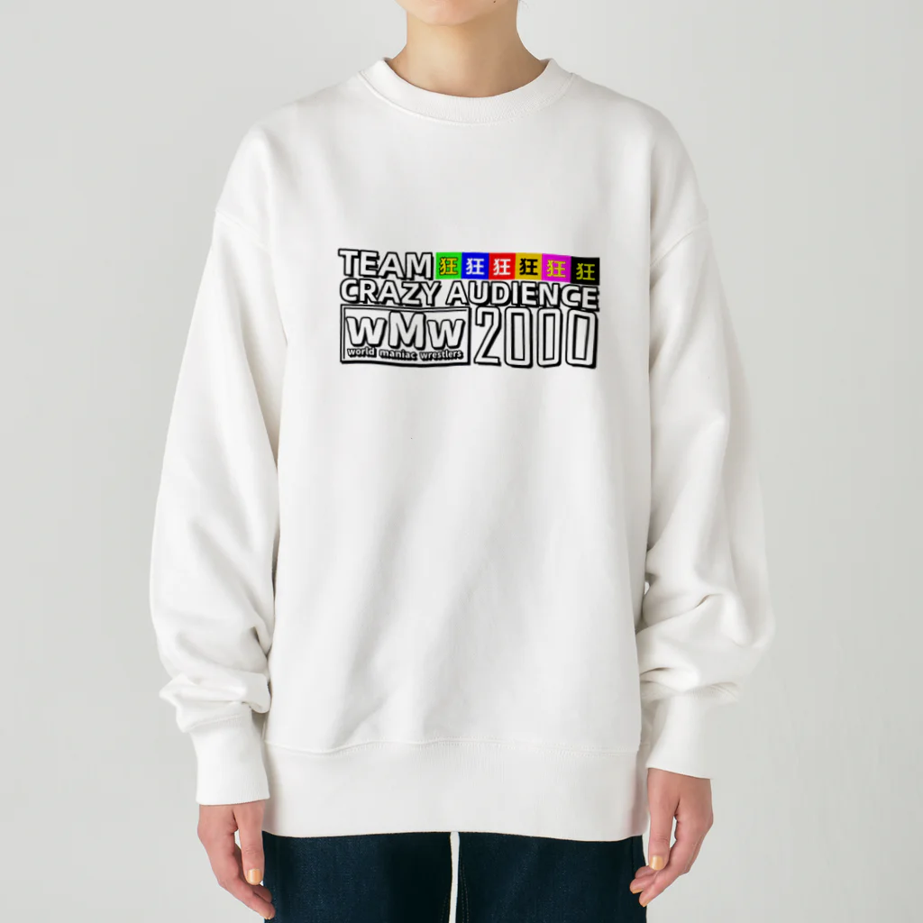 マスクド・ニシオカの2000人達成記念グッズ Heavyweight Crew Neck Sweatshirt