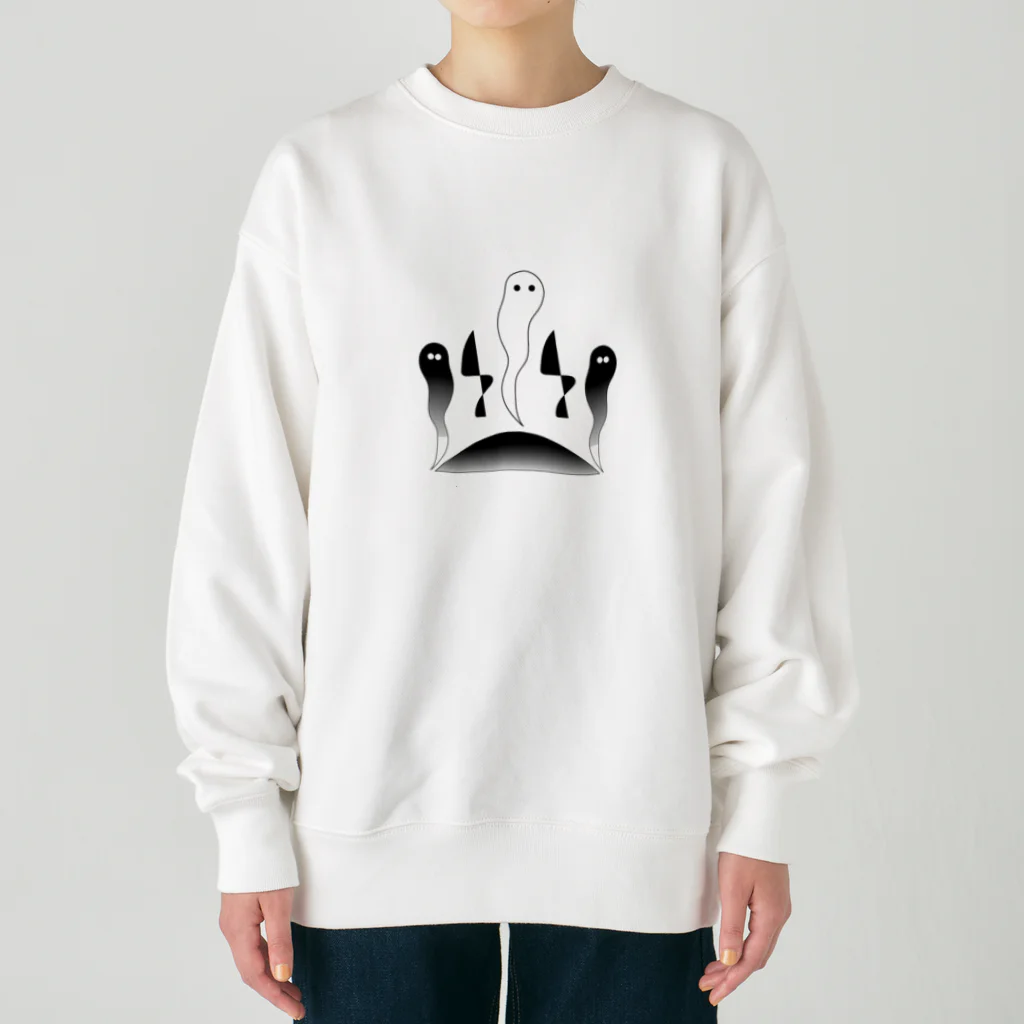 秀（syu）の幽ロゴアイテムNo2 Heavyweight Crew Neck Sweatshirt